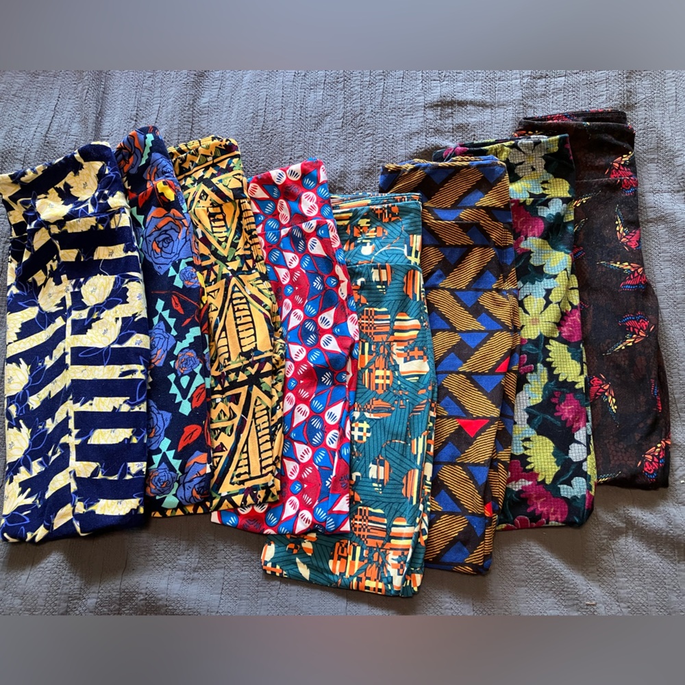 Lularoe leggings bundle of 8